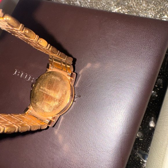 Burberry Ladies Rose Gold Tone Watch, 28mm - Picture 3 of 5